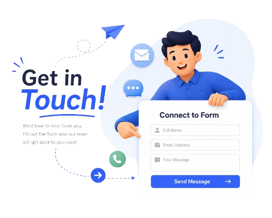 Contact support illustration