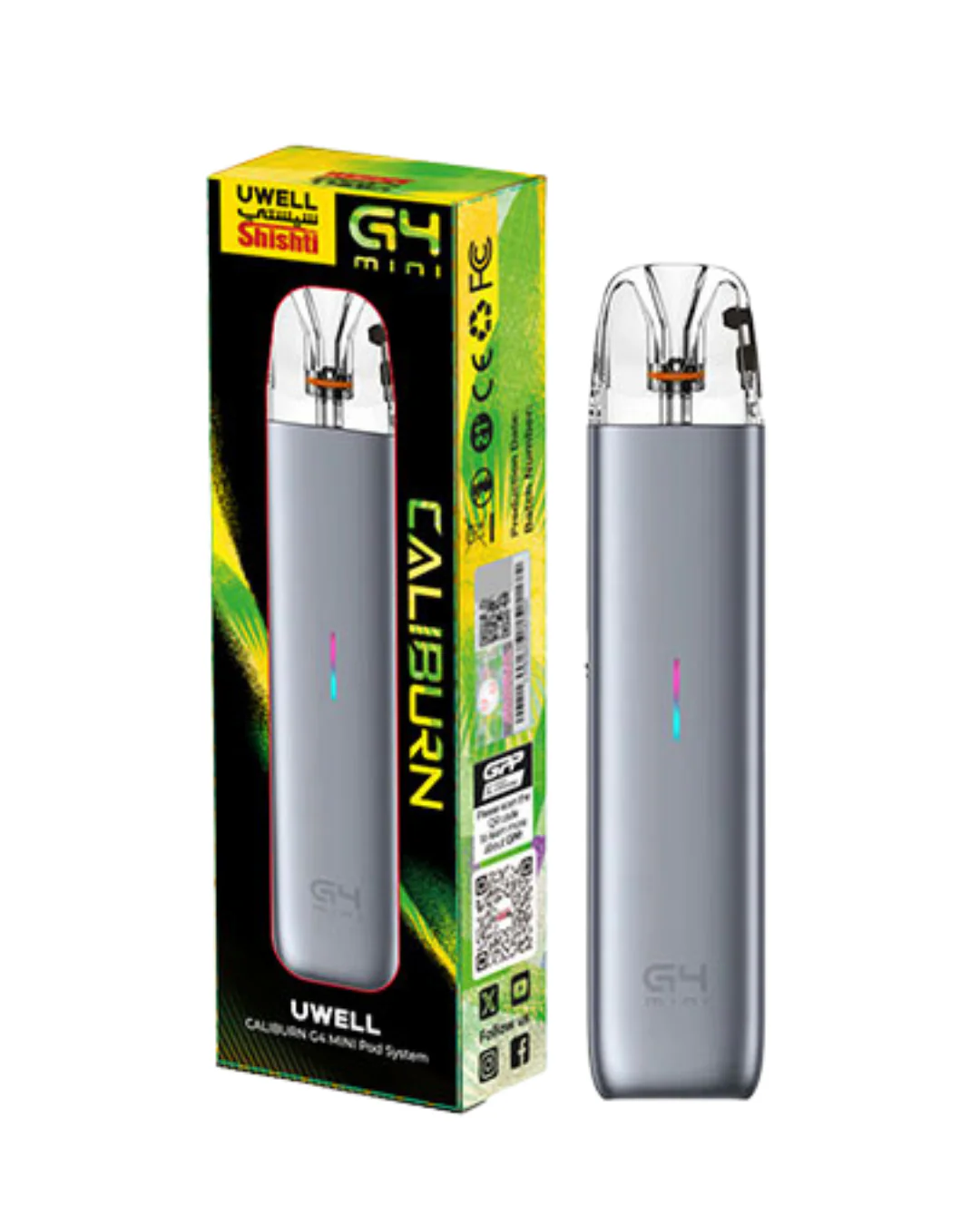Caliburn G4 Mini Compact Pod System | LED Battery Indicator Mumbai express delivery